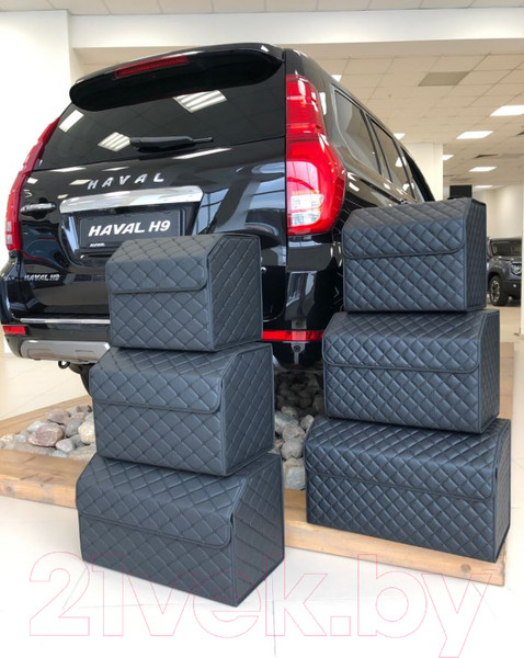 Изображение товара Органайзер автомобильный Alicosta 0010_AC_E (р.50, экокожа/черный)