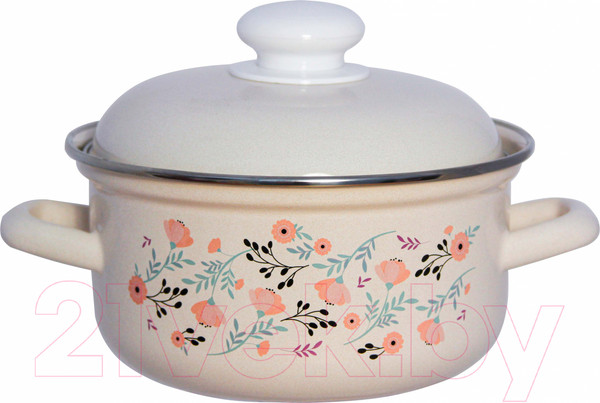 Изображение товара Кастрюля Лысьвенские эмали Blossom С-1508 АП2/4