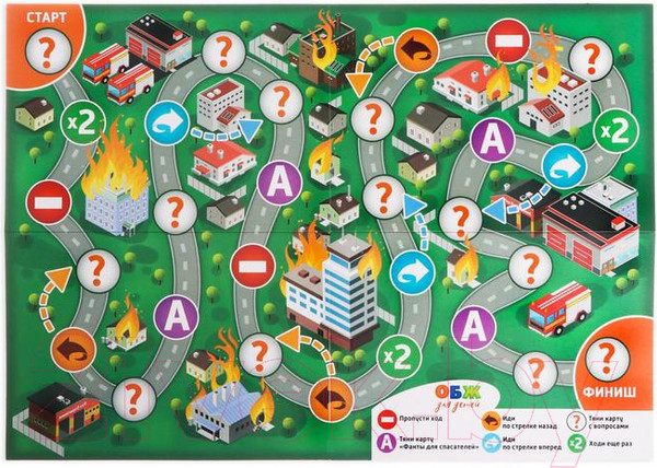 Изображение товара Развивающая игра Лас Играс Команда спасателей. ОБЖ / 1882272