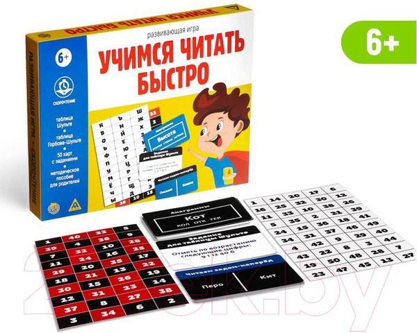 Изображение товара Развивающая игра Лас Играс Учимся читать быстро / 4027335