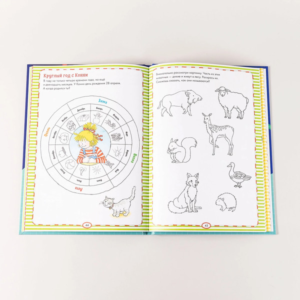 Изображение товара Развивающая книга Альпина Ура! Школа! Готовимся читать, писать и считать с Конни