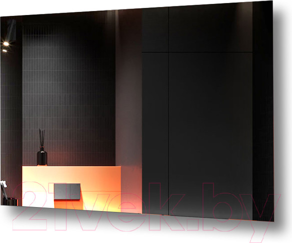 Изображение товара Зеркало Пекам GretaFly 80x120 / GretaFly-80x120dp (с подсветкой, сенсором на взмах руки, подогревом)