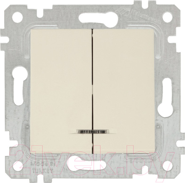 Изображение товара Выключатель Mutlusan Rita 2200 426 0102 (слоновая кость)