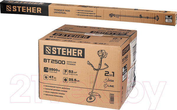 Изображение товара Триммер бензиновый Steher BT-2500