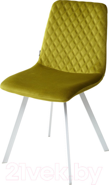 Изображение товара Стул M-City Daiquiri / 628B75WHT (Bluvel-75 оливковый/белый)