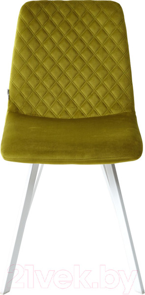 Изображение товара Стул M-City Daiquiri / 628B75WHT (Bluvel-75 оливковый/белый)