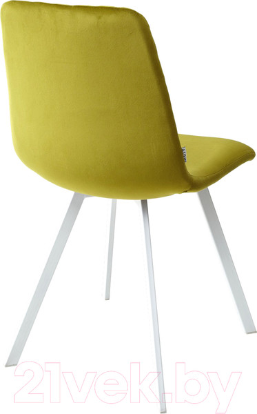 Изображение товара Стул M-City Daiquiri / 628B75WHT (Bluvel-75 оливковый/белый)