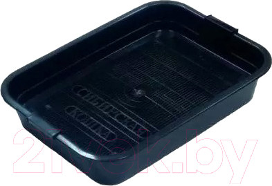 Изображение товара Туалет-лоток Сибирская кошка Премиум с сеткой (черный)