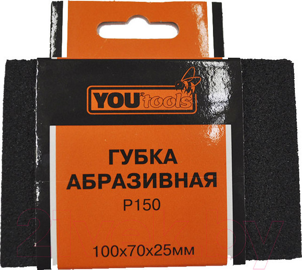 Изображение товара Губка абразивная Yourtools 100х70х25 P150 N8
