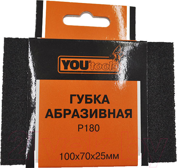 Изображение товара Губка абразивная Yourtools 100х70х25 P180