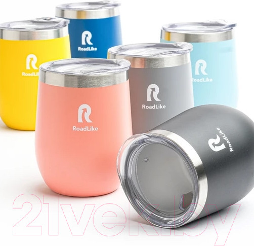 Изображение товара Термокружка RoadLike Mug / 368225 (350мл, синий)