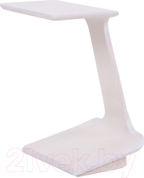 Изображение товара Приставной столик Мебелик Неро 2 (белый ясень)