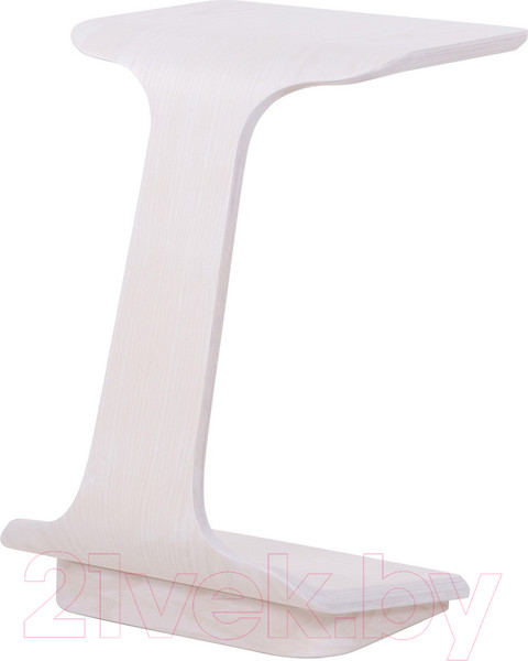 Изображение товара Приставной столик Мебелик Неро 2 (белый ясень)