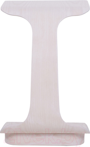 Изображение товара Приставной столик Мебелик Неро 2 (белый ясень)