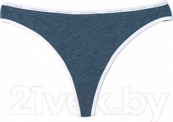 Изображение товара Трусы женские Conte Elegant Basic LST 643 (р.102, Dark Blue Melange)