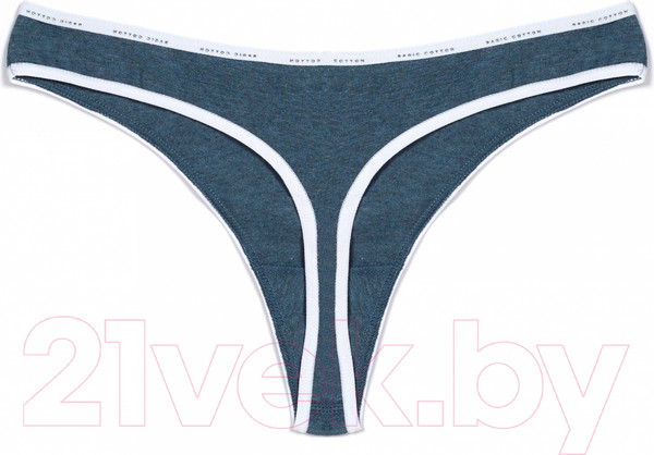 Изображение товара Трусы женские Conte Elegant Basic LST 643 (р.102, Dark Blue Melange)