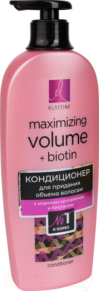 Изображение товара Кондиционер для волос Elastine Marina Collagen для придания объема (680мл)