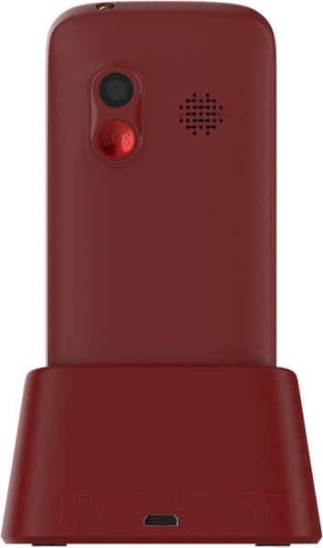 Изображение товара Мобильный телефон Maxvi B100ds (красный+ЗУ)