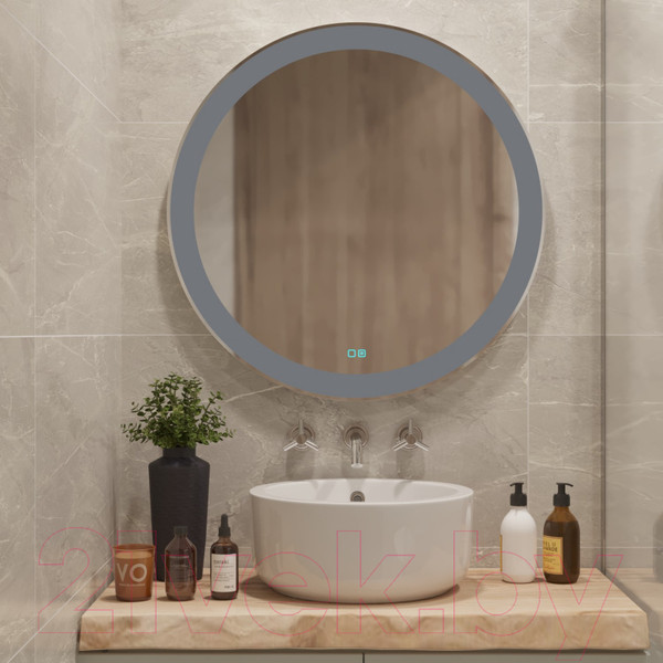 Изображение товара Зеркало Mixline Перла-2 542563 с подсветкой