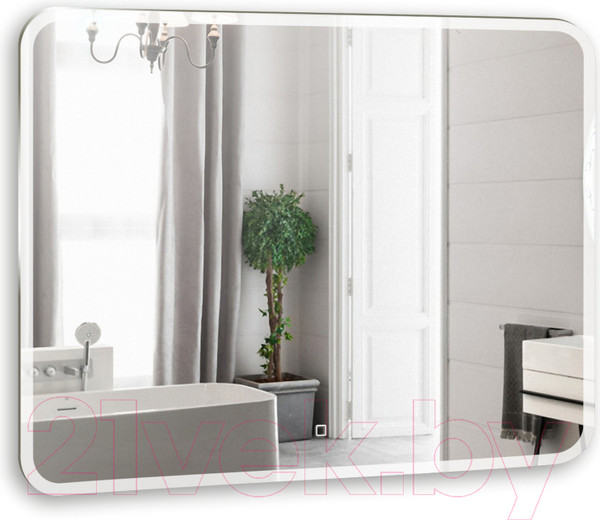 Изображение товара Зеркало Mixline Стив 547319 (с подсветкой)