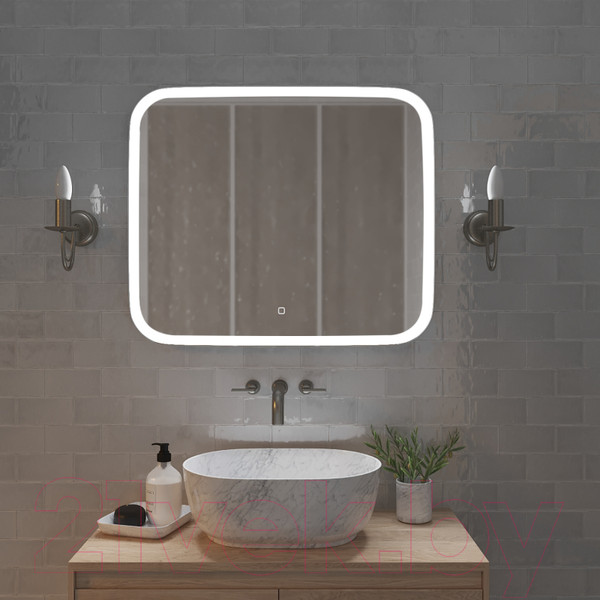 Изображение товара Зеркало Mixline Стив 536552 с подсветкой