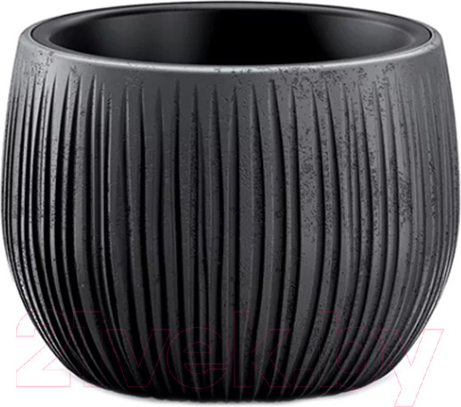 Изображение товара Кашпо Prosperplast Flower Pot / DKB150-B411 (черный)