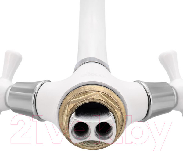 Изображение товара Смеситель Ekko E13332 (белый)