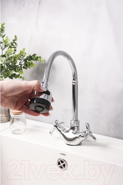 Изображение товара Смеситель Ekko E43731 (с гибким изливом)