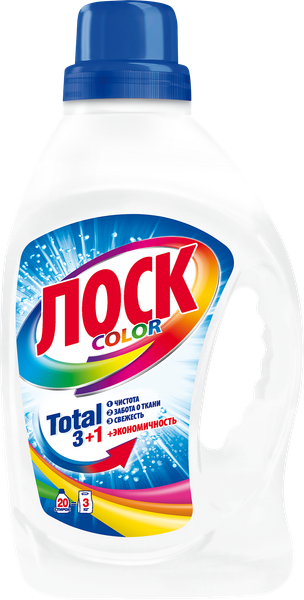 Изображение товара Гель для стирки ЛОСК Color (1.3л)