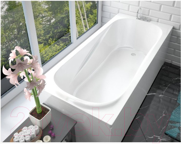 Изображение товара Ванна из искусственного мрамора Эстет Альфа 180x80 / ФР-00001311