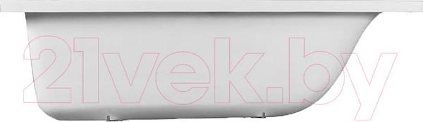 Изображение товара Ванна из искусственного мрамора Эстет Дельта 150x70 А / ФР-00001470