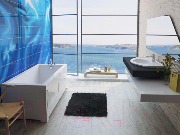 Изображение товара Ванна из искусственного мрамора Эстет Дельта 160x70 / ФР-00001221