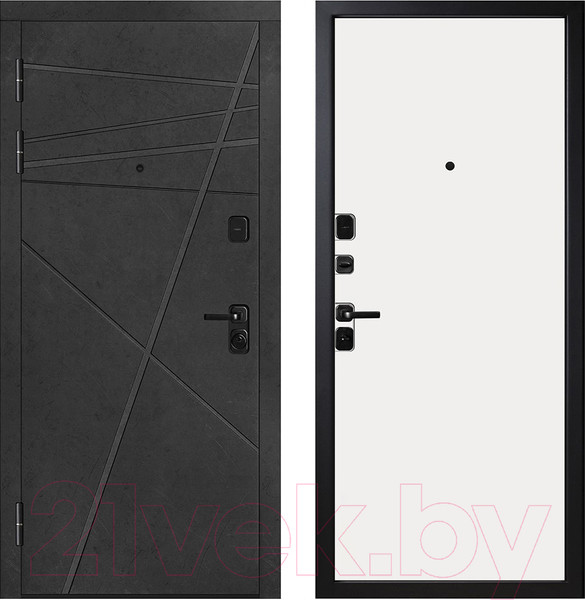 Изображение товара Входная дверь Металюкс М84 (87x205, левая)