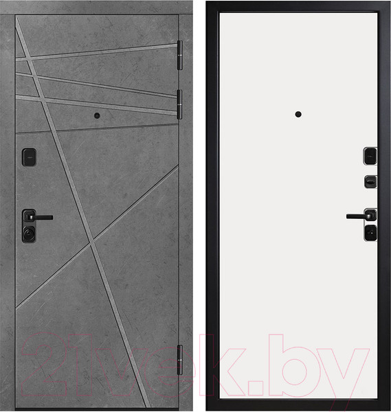 Изображение товара Входная дверь Металюкс М84/1 (96x205, правая)