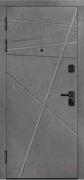 Изображение товара Входная дверь Металюкс М84/1 (87x205, левая)