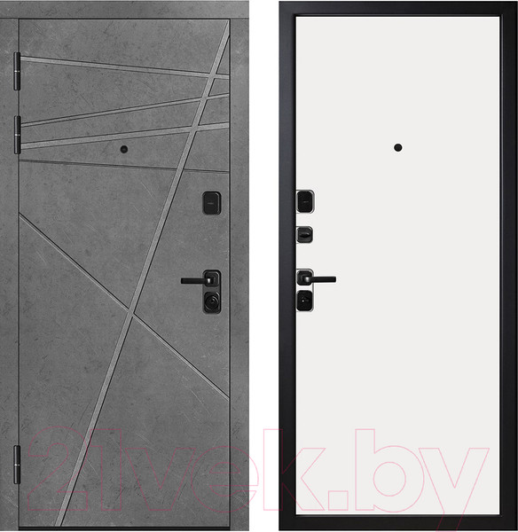Изображение товара Входная дверь Металюкс М84/1 (87x205, левая)