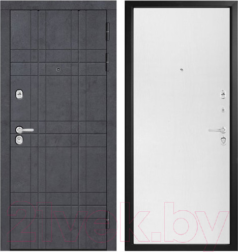 Изображение товара Входная дверь Металюкс М89 (96x205, правая)