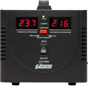 Изображение товара Стабилизатор напряжения PowerMan AVS-500D