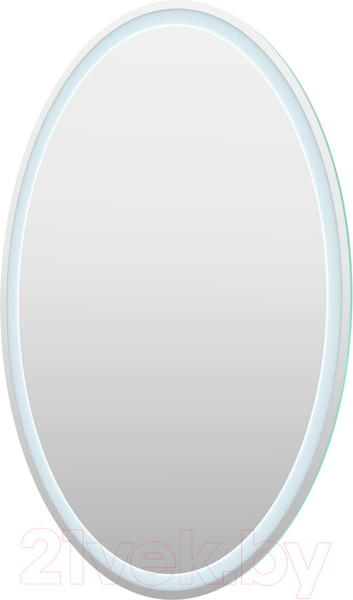 Изображение товара Зеркало Пекам Vesta 1 60x80 / Vesta1-60x80dpcl (с подсветкой, сенсором на взмах руки, часами и подогревом)