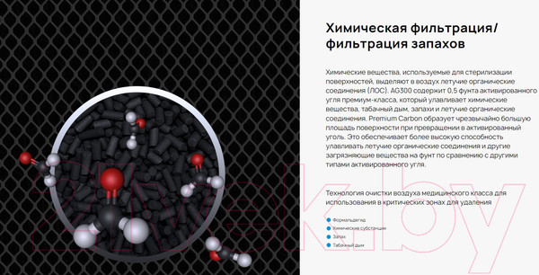 Изображение товара Очиститель воздуха Airgle AG300