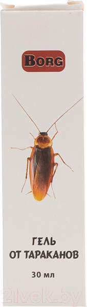 Изображение товара Гель от насекомых Borg От тараканов (30мл)