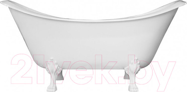 Изображение товара Ванна из искусственного мрамора Эстет Скарлет 180x77 / ФР-00001245