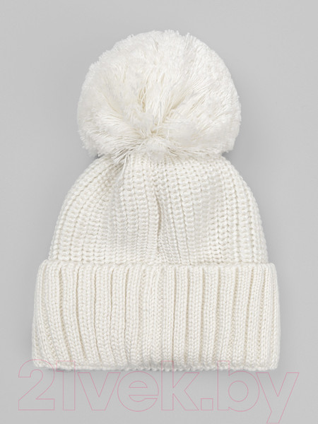 Изображение товара Шапочка для малышей Amarobaby Pure Love Muffin / AB-OD22-PLM16/33-42 (молочный, р.42-44)