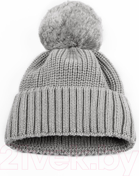 Изображение товара Шапочка для малышей Amarobaby Pure Love Muffin / AB-OD22-PLM16/11- (серый, р.40-42)