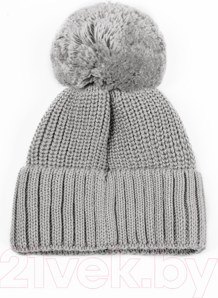 Изображение товара Шапочка для малышей Amarobaby Pure Love Muffin / AB-OD22-PLM16/11- (серый, р.40-42)