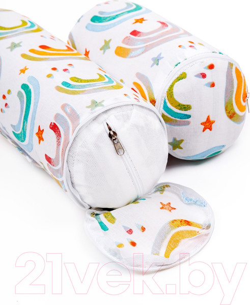 Изображение товара Подушка-позиционер Amarobaby Nature Anatomy Rainbow / AMARO-40NA-RB