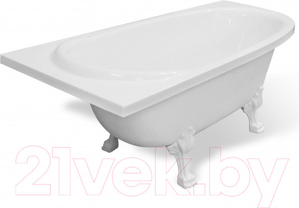 Изображение товара Ванна из искусственного мрамора Эстет Венеция 170x80 L / ФР-00001848