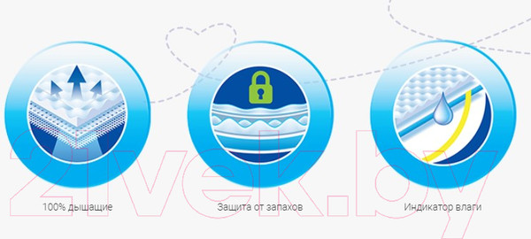 Изображение товара Подгузники для взрослых BelaMed Standart Medium (M, 30шт)