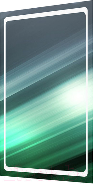 Изображение товара Зеркало Пекам Sandi 80x120 / Sandi-80x120dpcl (с подсветкой, сенсором на взмах руки, часами и подогревом)