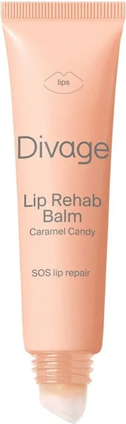 Изображение товара Бальзам для губ Divage Lip Rehab Balm Sos Lip Repair с ароматом карамели
